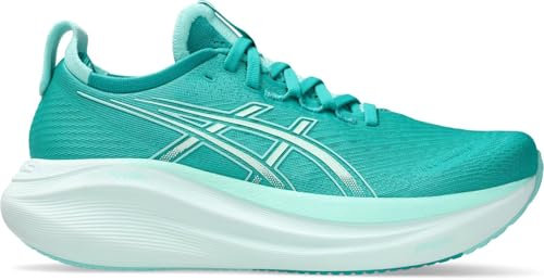 ASICS Damen Gel-Nimbus 27 Sneaker, Mehrfarbig, 45 EU