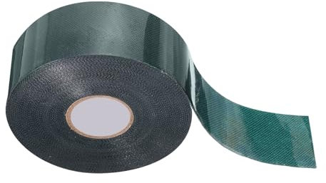 sourcing map Artificial Grass Tape 2 x 49 ft Double-Sided Carpet Artificial Turf Rolls Seam Tape Extra Strong Self-Adhesive Turf Tape for Lawn Garden Carpet Connecting Outdoor, Green