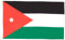 AZ FLAG - Set di 2 bandiere Giordania - 90 x 60 cm - bandiera giordana 100% poliestere con occhielli metallici incorporati