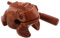 Beaupretty Holzfrosch Musikinstrument Handgefertigtes Frosch Geräuschmacher aus Holz Interaktives Klangspielzeug für Erwachsene Perfektes Deko Element mit Sound