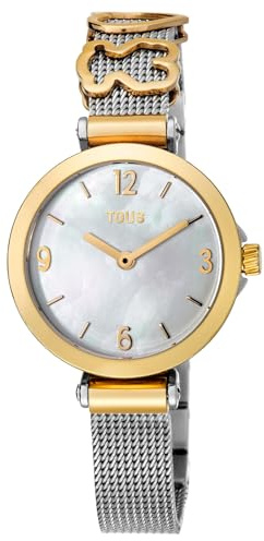 TOUS Watches icon Charms Damen Uhr analog Quarzwerk mit Edelstahl Armband 700350165