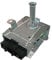 MOTORE ELETTRICO GIRARROSTO 6W 2 GIRI/m SENZA ALBERINO SPIEDO BARBECUE CAMINO