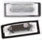 BOOMBOOST 2PCS LED Number License Plate Light Lamp 6000K for AUDI TT 8N 1999-2006 lamp