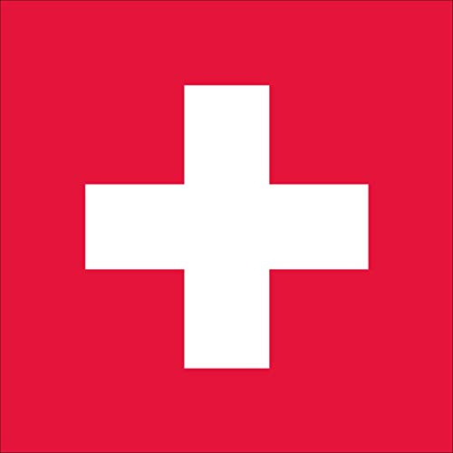 flaggenmeer® Flagge Schweiz quadratisch 120 g/m² ca. 120 x 120 cm
