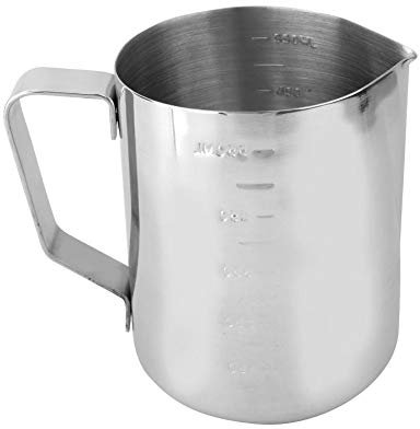Hztyyier Topf zum Schmelzen, Kerzenherstellung gießtopf Edelstahl wachs schmelztopf bestnote kerzenherstellung krug für Kerze DIY(550ml)
