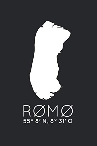 Rømø: Dänemark Reisetagebuch zum Selberschreiben & Gestalten von Erinnerungen, Notizen auf Römö als Reisegeschenk/Abschiedsgeschenk [Liniert]