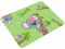 CreaDesign Personalisiertes Kinder Frühstücksbrett mit Namen, 20x25cm, rutschfestes Schneidebrett aus Kunststoff, Koala Mädchen Design, spülmaschinen&mikrowellengeeignet, Schneidbrett für Kinder