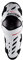 Leatt 5022141250 Rodilleras y espinilleras de doble eje, blanco, S/M