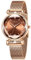 CIVO Womens Watches Rose Gold Minimalist Ladies Watches Designer Steel Mesh Strap Watch Waterproof Elegant Classic Dress Casual Analogue Wrist Watches for Woman