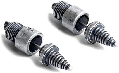 ZLING 925 Sterling Silber Auto Zündkerze Ohrringe Für Männer Steampunk Ohrstecker Einzigartige Persönlichkeit Ohr Piercingschmuck