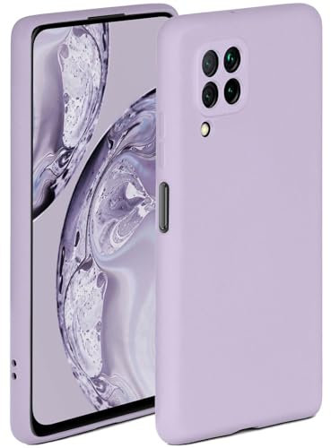 ONEFLOW Soft Case für Huawei P40 Lite Hülle aus Silikon mit Kameraschutz, Silikonhülle mit erhöhtem Schutz fürs Display, Backcover Schutzhülle, weiche Handyhülle, Flieder