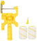 Farbroller Handheld Plastic Paint Roller Brush Edging Roller Wall Treatment Tools Paint Edging Roller Trimming Roller mit zwei Ersatzbürsten Farbtrennung Home Room Ceiling Treatment