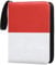 Card Binder 400 Pockets Trading Cards Extra Large 4 Pockets Trading Card Albums with sleeve Cards holder Collection Binder (Red)