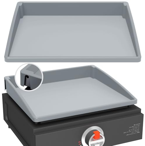 Tapis de cuisson en silicone pour Blackstone – 43,2 cm – Couverture complète robuste de qualité alimentaire pour toutes les saisons