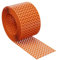 150mm x 5lfm Traufgitter KAUFDACH® Lüftungsband Lüftungsgitter Vogelschutzgitter Sperling (ziegelrot (RAL8004))