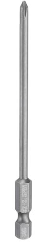 sourcing map #1 Phillips Screwdriver Bit PH1 1/4 Hex Shank 4 (100mm) Long Magnetic S2 Steel Industrial Grade Screw Driver Bit Cross Head Electric Drill Bits 0.138 (3.5mm) Rod