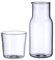 Brocca Acqua Caraffa for acqua con tazza in vetro, bottiglia for acqua calda e fredda, set di tazze, brocca for acqua da comodino, resistenza alle alte temperature, bollitore for bevande Caraffa Acqua