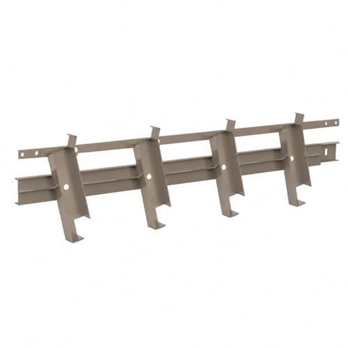 Mécanisme Lames Orientables 27 mm - 100% ALU - pour Pergola bioclimatique, Claustra, Persiennes, BSO - DIY - Compatibilité lames alu et bois (Beige sable (YAZD))