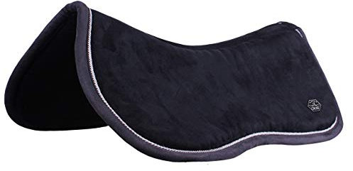 Schabracke Pferd Memory Schaum Eldorado | Geeignet für Pony und Vollblut | Stabile Position | Bessere Druckverteilung | Atmungsaktiv (Warmblut, Elegant)