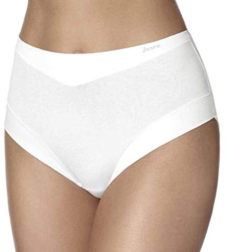 Janira Women's Invisible Cotton Band Slip Panties Made of Elastic Fabric 1031863
