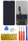LTZGO Universell für Huawei P30 LITE Ersatz Display LCD Schwarz Touchscreen Digitizer Bildschirm Glas (ohne Rahmen) Ersatzteile Öffnungs Werkzeuge vollständigem Reparatur Set Tool Kit Kleber