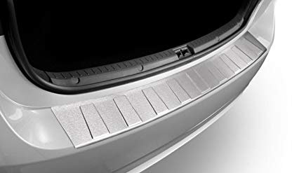 Edelstahl Ladekantenschutz Heckleiste maßgefertigt, kompatibel mit Opel Meriva B (2010-2013) VAN 5