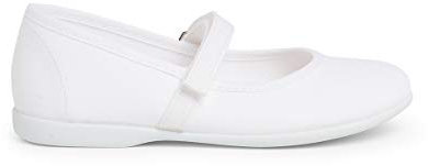 Pisamonas Merceditas Niña Tela Cinta Adherente Fina Talla 31 Color Blanco