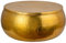 invicta INTERIOR Handgefertigter Couchtisch Orient Storage 70cm Gold Hammerschlag Design mit Stauraum Tisch Wohnzimmertisch