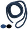 HonuNautic Boot Fenderleine | Festmacherleine | Fenderseil | Festmacher | Tau | Seil 8, 10, 12 mm Durchmesser mit Auge, 2 m oder 3 m Lang, in Dunkelblau oder Schwarz (ø 12 mm, 3 m lang)