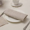 LINLN 12 STÜCKE Leinenservietten mit Hohlsaum, Cocktailserviette, natürliches Tuch, Abendessen, Serviette mit Hohlsaum, Stoffservietten, 4 Größen erhältlich
