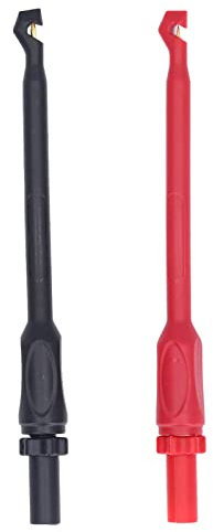 2 Stücke Multimeter Test Hook Clip Piercing Probe 4mm Stecker Automotive Wire Piercing Probes