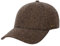 Stetson Plano Wool Cap Herren - Baseballcap mit Schirmunterseite aus Leder- Herrencap Herringbone Design - Kappe mit Baumwollfutter - Basecap Herbst/Winter - Wintercap braun XXL (62-63 cm)