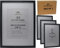 Black A2(42x59.4cm) Poster Frame with A3 Mount Set of 3,Black A3 Photo Frames With Acrylic Sheet A2 Ducoment Frames 3Pack, Black A3 Picture Frames A3 poster frame for wallount