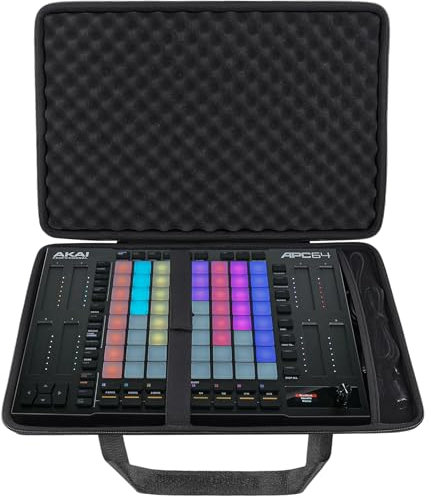 co2CREA Storage Carrying Travel Hard Case for AKAI Professional APC64 Ableton MIDI Controller,Case Only