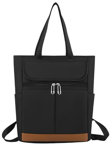 Mochila Portatil Mujer, Mochilas Escolares, 15.6 Pulgadas Antirrobo,Adolescentes Ligera Mochilas,Instituto Chica Mochila,Casual Backpack,para Escolar Viaje Trabajo,Negro