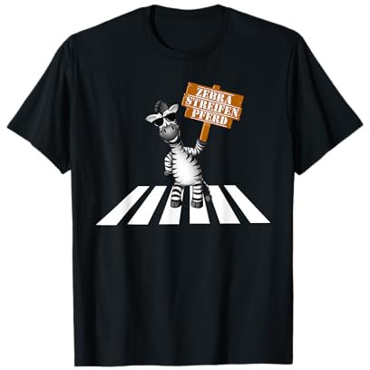 Zebrastreifenpferd Zebrastreifen Pferd Aua Aua Malle B06 T-Shirt