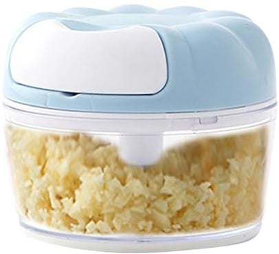 Hand Knoblauchhacker - Handbuch Food Mincer -Werkzeug, Chili Dicer | Schneiden von Gadget für schnelle Vorbereitung, Hummus, Dressings, Zwiebeln, Salsas, Saucen, Mahlzeiten für Küchenhe