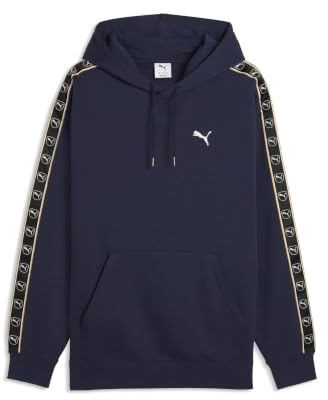 PUMA Herren Essentials Elevated Tape Relaxed Hoodie