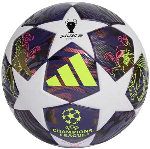 adidas UEFA Champions League Final J290 Replica Ball JX9097, Unisex Footballs, Multicolour, Size 4