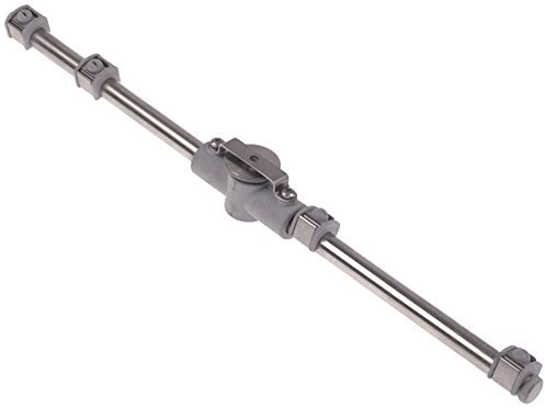 Sammic Brazo de enjuague para lavavajillas SL-19, SL-18, P-35, X-35, SL-19D, 4 boquillas empotradas de 12 mm EP, longitud superior de 360 mm