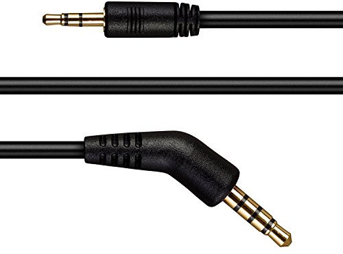 AGS RetailLtd PlayStation 4 PS4 Chat Talkback Cable for ASTRO MixAmp ASTRO A50 & Turtle Beach Gaming Headsets – 1m - GOLD PLATED