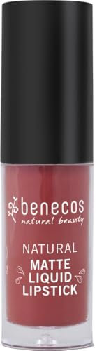 benecos Matte Liquid Lipstick trust in rust