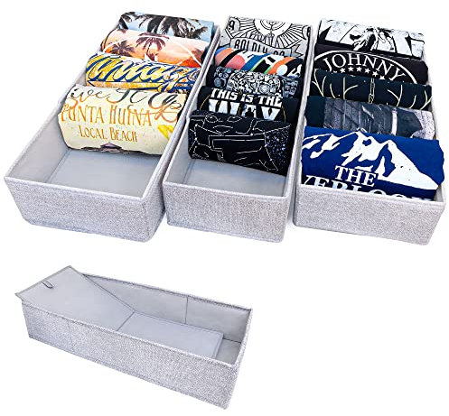 SIMPLE JOY® PAX75 FileFolding Box für IKEA Pax Kleiderschrank; DAS ORIGINAL; passgenau; Stabiler Boden; Schubladen Ordnungssystem, 3er Set
