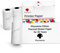 Phomemo 53mm Thermopapier für T02/M02/M02S/M02Pro/M02X/M02L/Q02/M03/M03AS/M04S/M04AS/M832/M833/M834 Mini-Taschendrucker, 3 Rollen Selbstklebendes Aufkleberpapier, 53 mm x 3,5 m, 20 Jahre Haltbarkeit