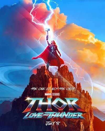 Thor Love and Thunder Poster 30 x 40 cm