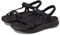Skechers Sandal, Sandalias Go Walk Flex Sublime Mujer, Tela Negra, 36 EU