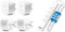 meross Smart Plug WiFi Socket Works with Amazon Alexa, Google Home (4PACK) & (Updated) Smart Power Strip, Support Apple HomeKit, Alexa, Google Home, 4 AC Outlets and 4 USB Ports Wi-Fi Surge Protector