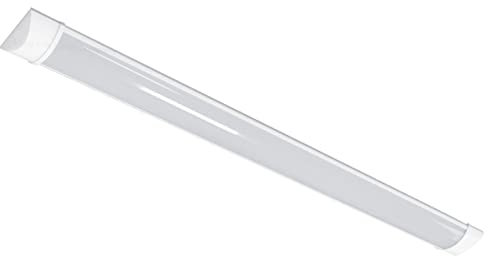 Long Life Lamp Company 30W LED Slim Ceiling Batten Light Cool White 6500k 90cm 3ft Tube Light Fitting Fluorescent Replacement FB03