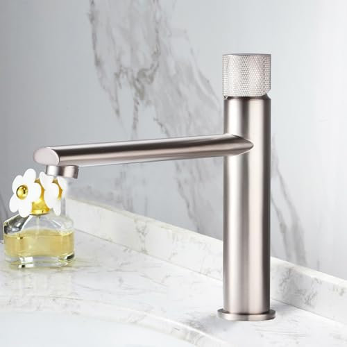 Mitigeur Salle de Bain G1/2 Robinets de Lavabo pour Salle de Bain Monotrou Pour Vasque Sous Plan,dessin