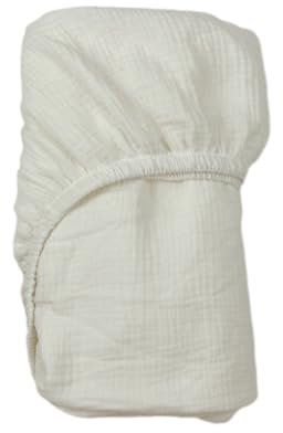 Odot Spannbettlaken für Kinderbett, Kinderwagen Matratzenbezug, Weiche Babybett Spannbetttuch Spannbettlaken, Perfekte Passform Durch Rundum-Gummizug (Beige,70x130x22cm)